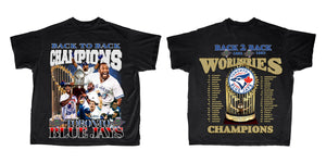 
                  
                    Load image into Gallery viewer, B2B CHAMPS BLUE JAYS  (DOUBLE-SIDED)
                  
                