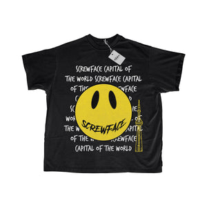 
                  
                    Load image into Gallery viewer, Screwface T-shirt (Black)
                  
                