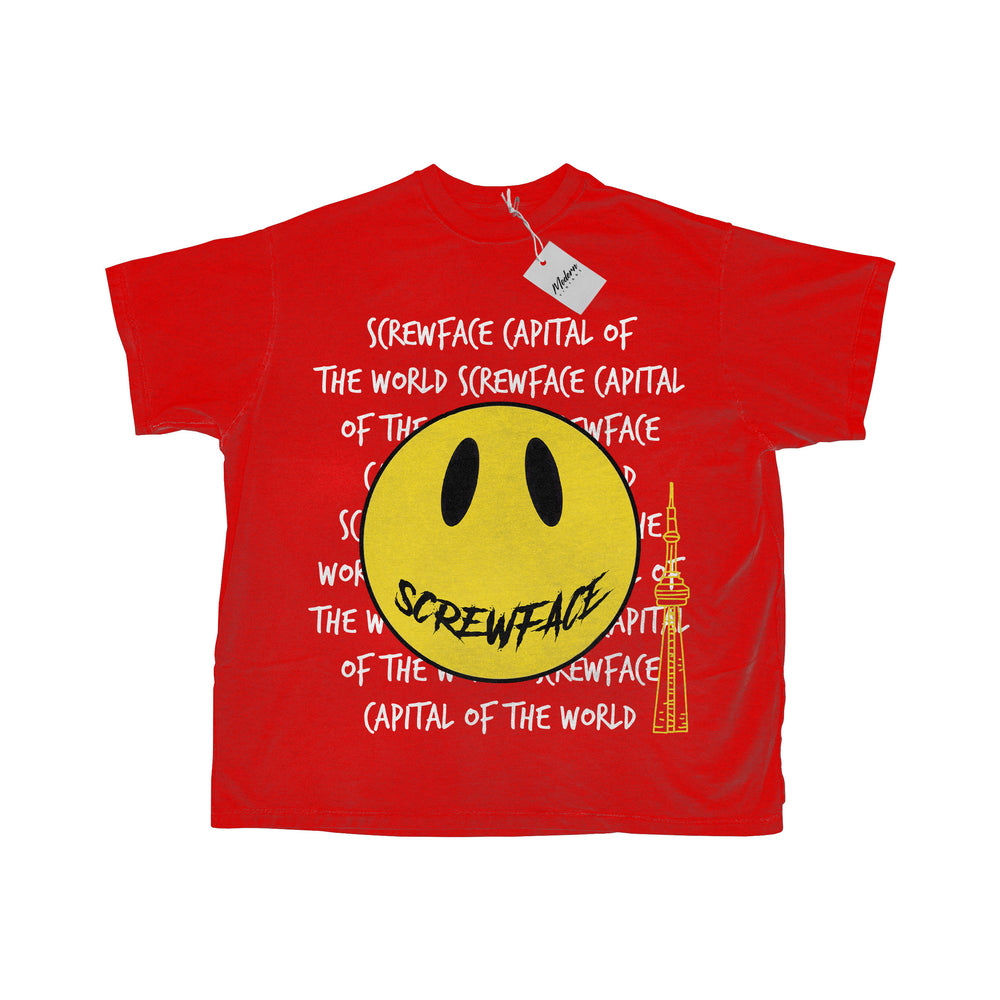 Screwface T-shirt (Red)