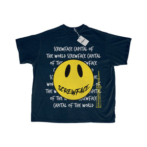 
                  
                    Load image into Gallery viewer, Screwface T-shirt (Navy)
                  
                